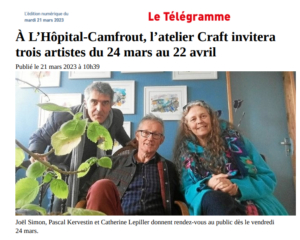 article presse expo vitrail gravure dessin